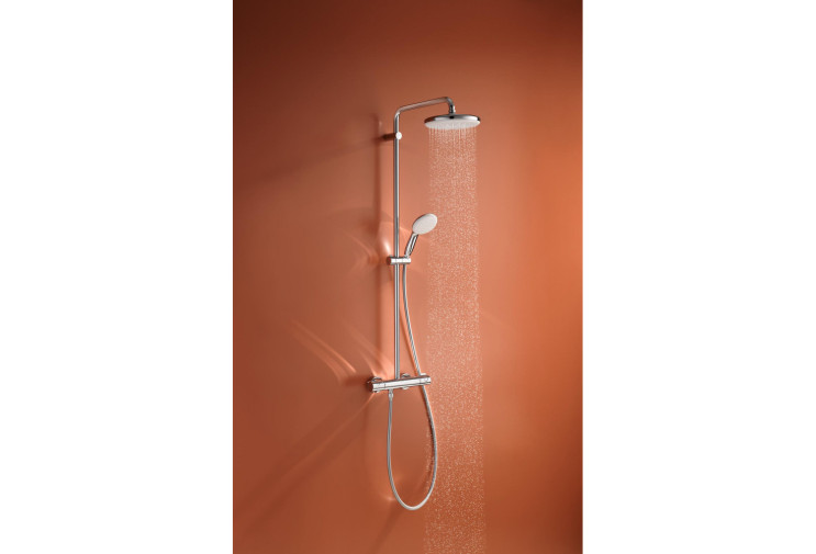 Душова система Grohe Tempesta System 210 з термостатом для настінного монтажу (26811001) 26811001