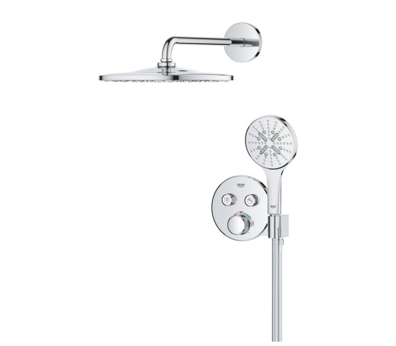 Прихована Душова система Grohe Grohtherm SmartControl з Rainshower Mono 310 (34866000)