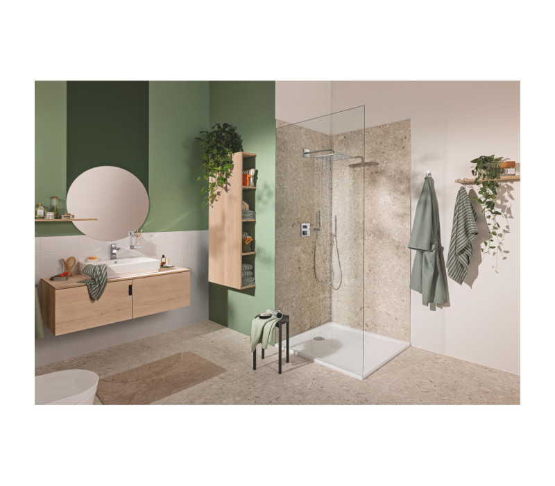Душова система прихованого монтажу Grohe Grohtherm Cube з Rainshower Mono 310 Cube (34868000)