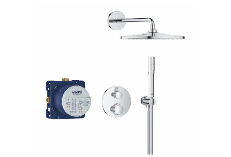 Душевая система Grohe Grohtherm с термостатом скрытого монтажа из Rainshower Mono 310 (34869000) 34869000