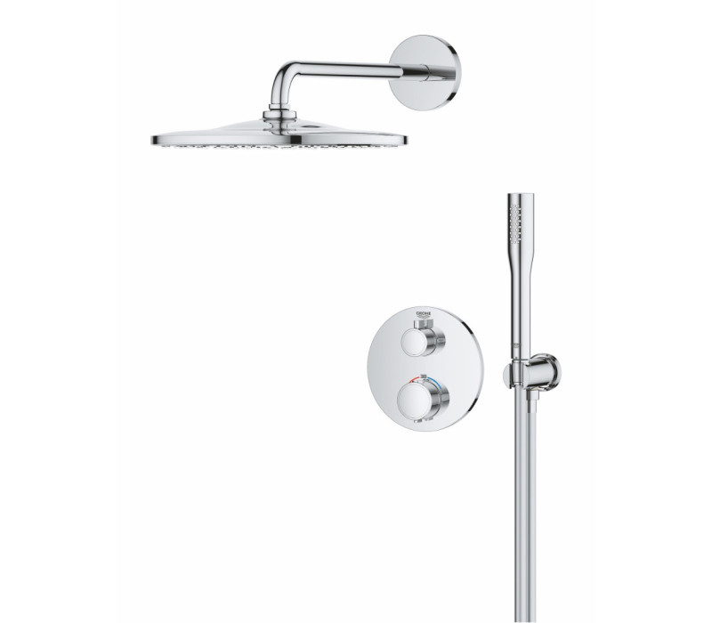 Душевая система Grohe Grohtherm с термостатом скрытого монтажа из Rainshower Mono 310 (34869000)