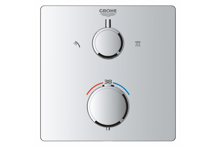Душевая система Grohe Grohtherm скрытого монтажа из Rainshower Mono 310 Cube (34870000) 34870000