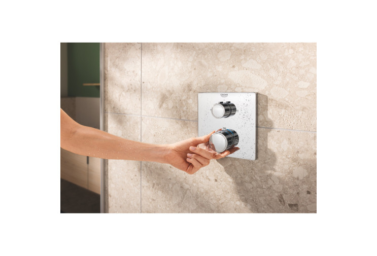 Душевая система Grohe Grohtherm скрытого монтажа из Rainshower Mono 310 Cube (34870000) 34870000