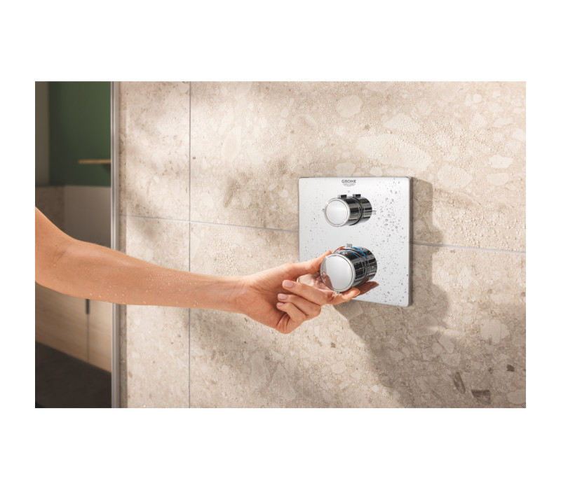 Душевая система Grohe Grohtherm скрытого монтажа из Rainshower Mono 310 Cube (34870000)