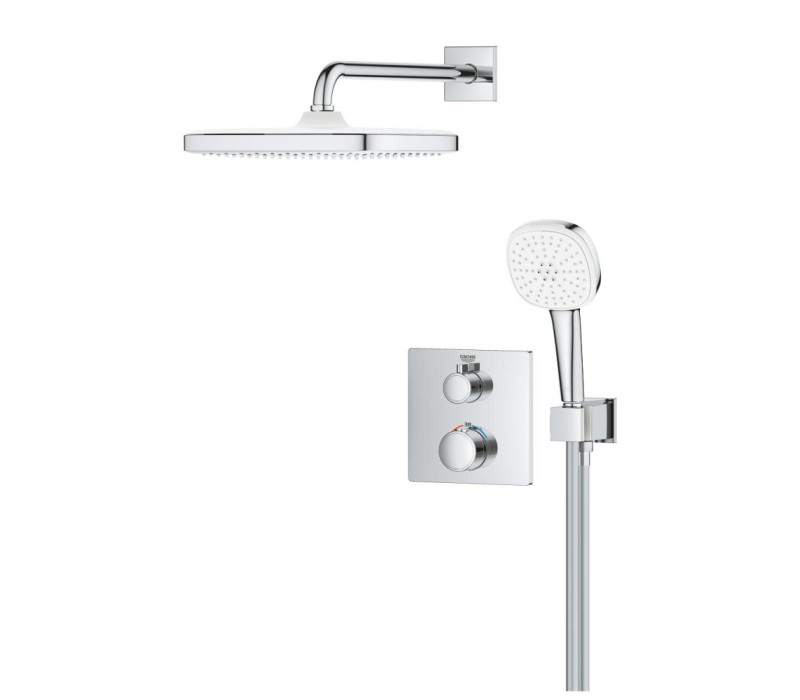 Прихована Душова система Grohe Grohtherm з Tempesta 250 Cube (34871000)