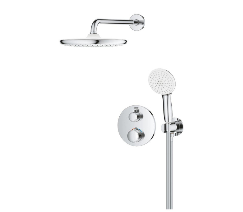 Душевая система Grohe Grohtherm скрытого монтажа с Tempesta 250 (34872000)