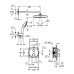 Душевая система Grohe Grohtherm скрытого монтажа с Tempesta 250 (34872000) 34872000