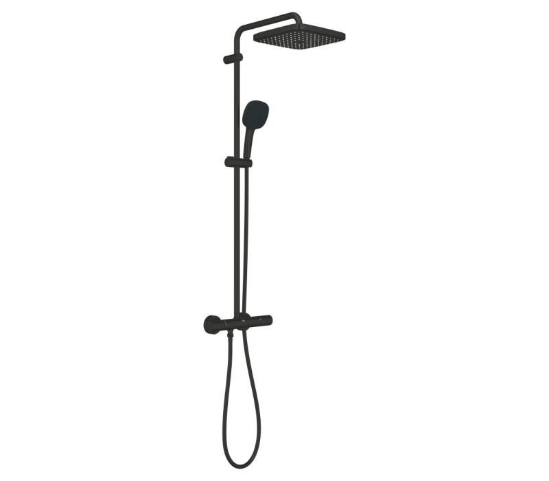 Душова система Grohe Tempesta System 250 Cube з термостатом для настінного монтажу (266892431) Душова система Grohe Tempesta System 250 Cube з термостатом для настінного монтажу (266892431)