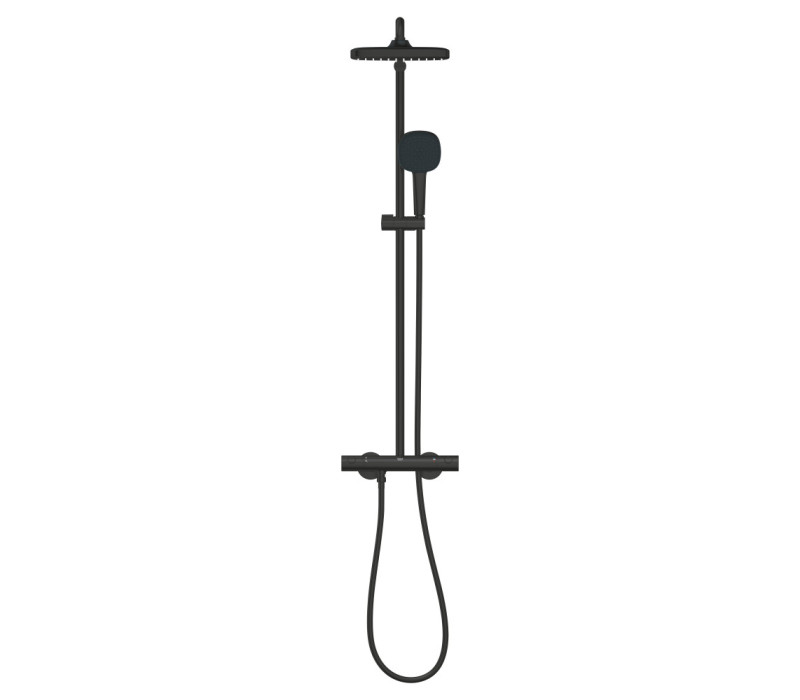 Душова система Grohe Tempesta System 250 Cube з термостатом для настінного монтажу (266892431) Душова система Grohe Tempesta System 250 Cube з термостатом для настінного монтажу (266892431)