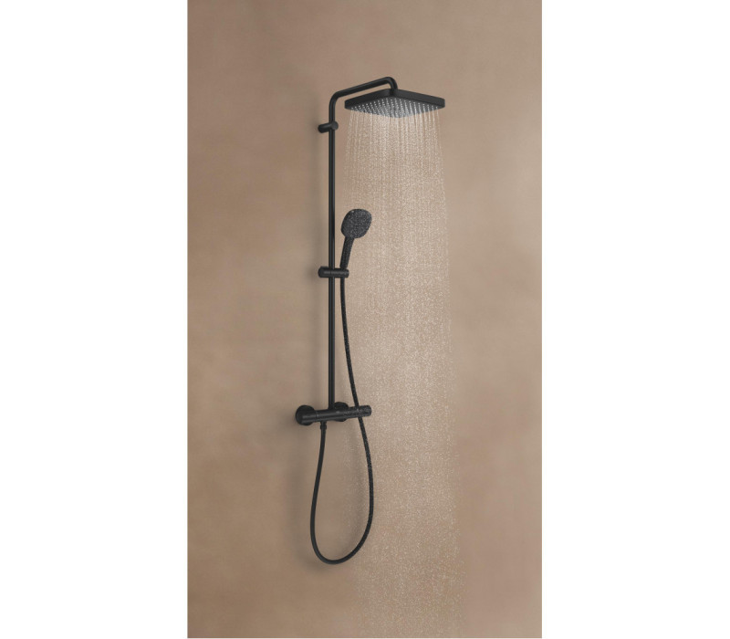 Душова система Grohe Tempesta System 250 Cube з термостатом для настінного монтажу (266892431) Душова система Grohe Tempesta System 250 Cube з термостатом для настінного монтажу (266892431)