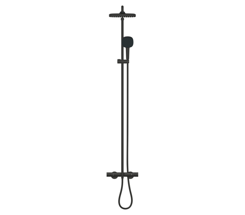 Душова система Grohe Tempesta System 250 Cube настінного монтажу з термостатом для ванни (266912431)