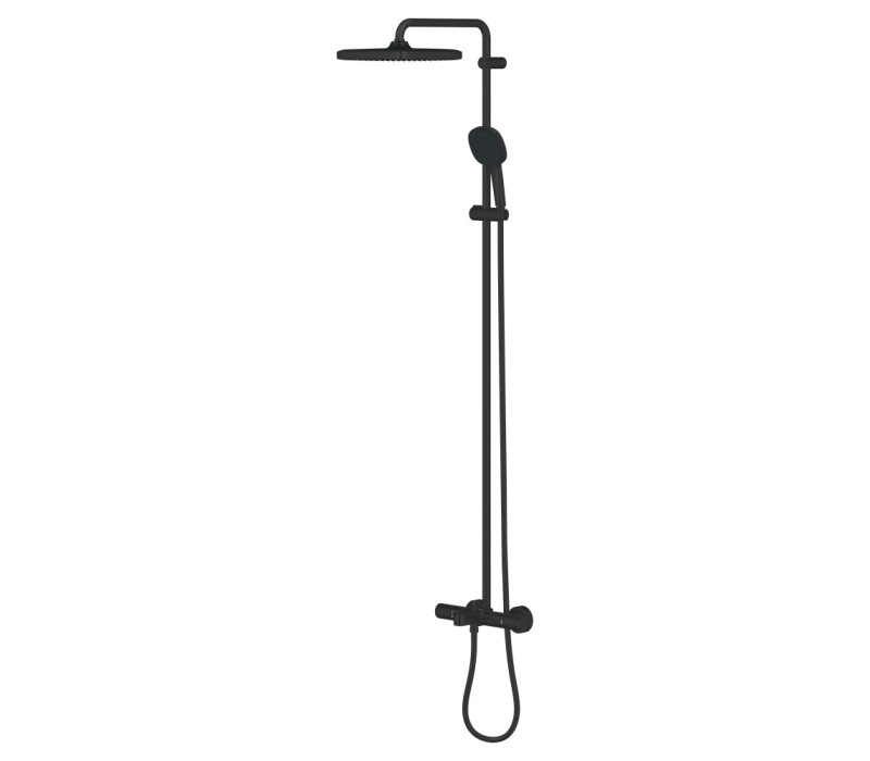 Душова система Grohe Tempesta System 250 Cube настінного монтажу з термостатом для ванни (266912431)