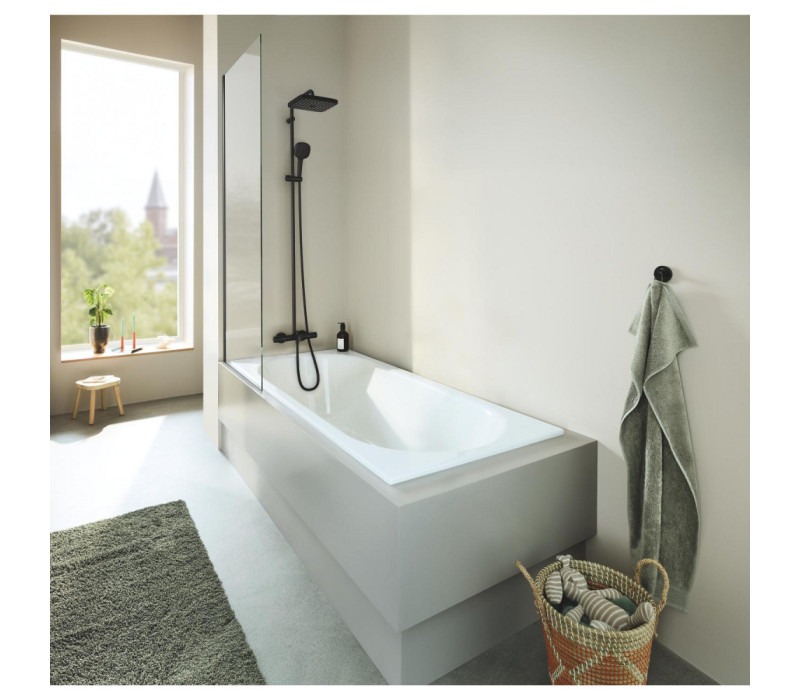 Душова система Grohe Tempesta System 250 Cube настінного монтажу з термостатом для ванни (266912431)