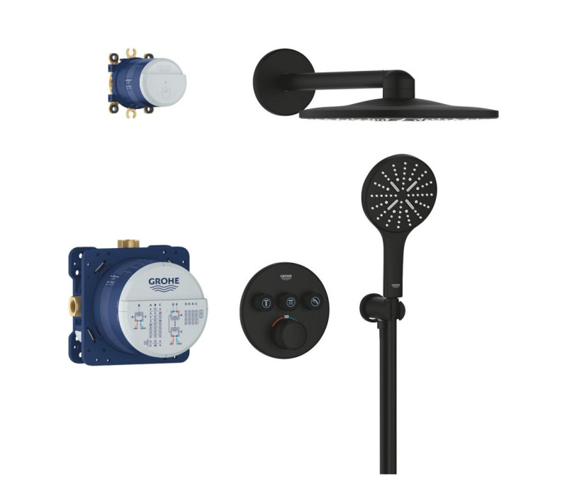 Прихована Душова система Grohe Grohtherm SmartControl з Rainshower SmartActive 310 (34863kf0) Прихована Душова система Grohe Grohtherm SmartControl з Rainshower SmartActive 310 (34863kf0)