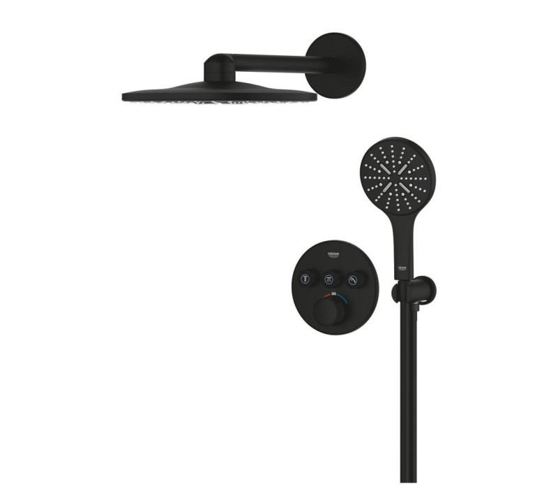 Прихована Душова система Grohe Grohtherm SmartControl з Rainshower SmartActive 310 (34863kf0) Прихована Душова система Grohe Grohtherm SmartControl з Rainshower SmartActive 310 (34863kf0)