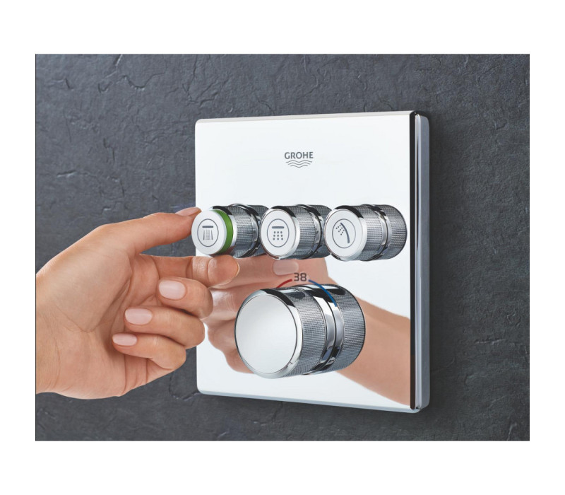 Набір для комплектації ванни і душа Grohe Grohtherm SmartControl з New Tempesta 250 (UA26415SC6) Набір для комплектації ванни і душа Grohe Grohtherm SmartControl з New Tempesta 250 (UA26415SC6)