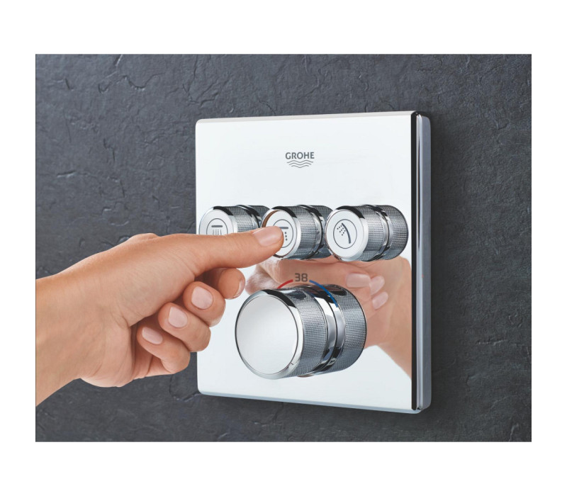 Набір для комплектації ванни і душа Grohe Grohtherm SmartControl з New Tempesta 250 (UA26415SC6) Набір для комплектації ванни і душа Grohe Grohtherm SmartControl з New Tempesta 250 (UA26415SC6)