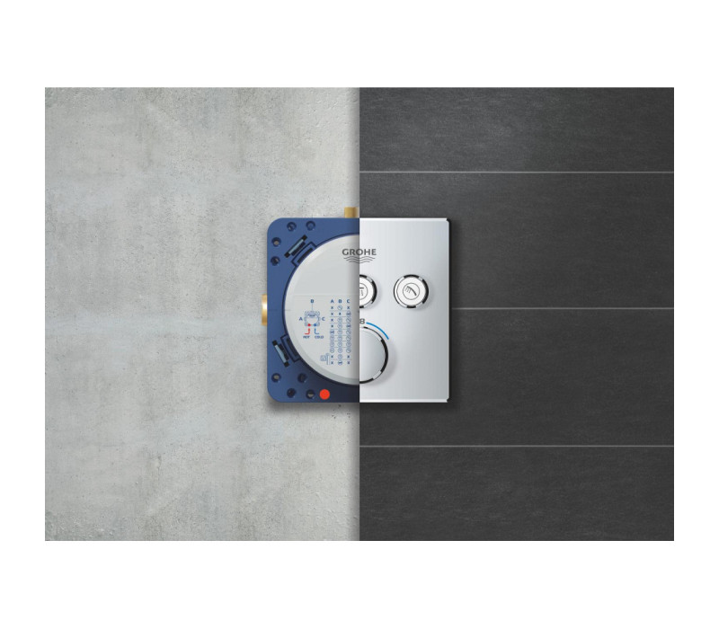Набір для комплектації ванни і душа Grohe Grohtherm SmartControl з New Tempesta 250 (UA26415SC6) Набір для комплектації ванни і душа Grohe Grohtherm SmartControl з New Tempesta 250 (UA26415SC6)