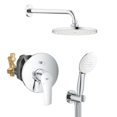 Прихована Душова система Grohe Eurosmart з New Tempesta 200 (UA25183003)
