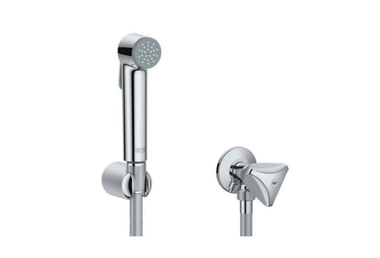 Душевой набор Grohe Tempesta-F Trigger Spray 30 с угловым вентилем, 1 режим струи (27514001) 27514001