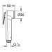 Ручной душ Grohe Tempesta - F Trigger Spray 30, 1 вид струи (27512001) 27512001