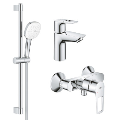 Набір змішувачів Grohe BauLoop New 3 в 1, Для Душу (UA123220S1)