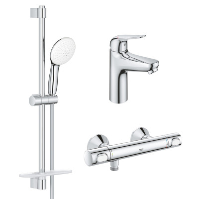 Комплект змішувачів Grohe Euroeco New 3 в 1 Для Душу (UA123241M0)