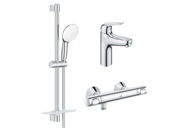 Комплект змішувачів Grohe Euroeco New 3 в 1 Для Душу (UA123241M0) UA123241M0