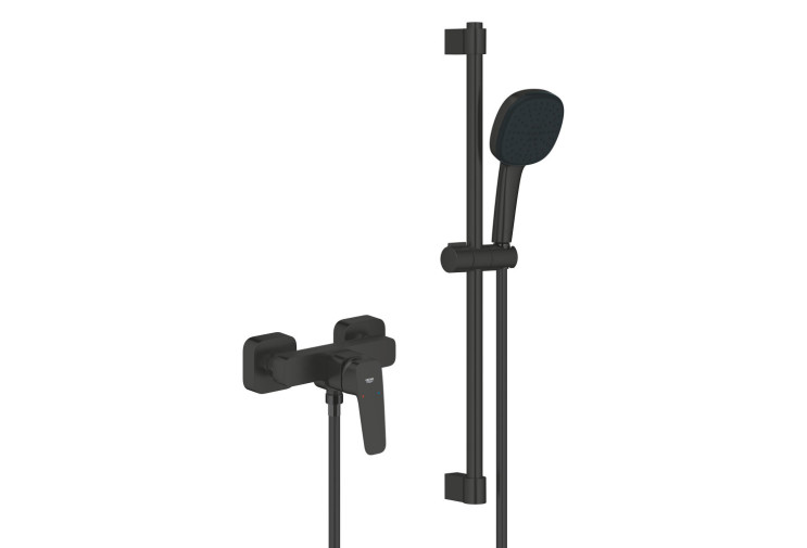 Змішувач змішувач Grohe Cubeo для душу з душовим гарнітуром (1018252430) 1018252430