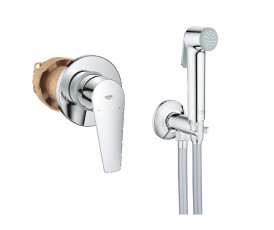 Комплект Grohe BauEdge 2 в 1 для туалету (гігієнічний душ зі змішувачем прихованого монтажу) (UA28343001)