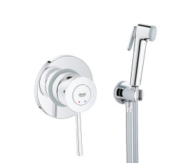 Готовый комплект для гигиенического душа Grohe BauClassic New из Tempesta-F (UA11104802) Готовый комплект для гигиенического душа Grohe BauClassic New из Tempesta-F (UA11104802)