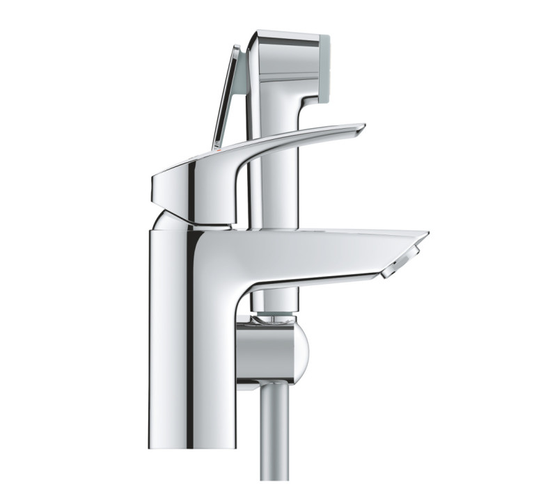 Змішувач одноважільний Grohe Eurosmart New Для раковини S-Size з гігієнічним душем (23124003)