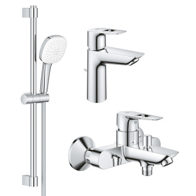 Комплект змішувачів Grohe BauLoop New 3 в 1 для ванної (UA123215M1)