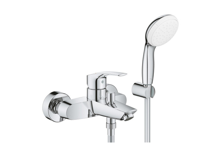 Комплект смесителей Grohe Eurosmart 2 в 1 для ванной (UA123302M0) UA123302M0