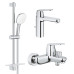 Комплект змішувачів Grohe Eurosmart Cosmopolitan 3 в 1 для ванної (UA126112M3) UA126112M3