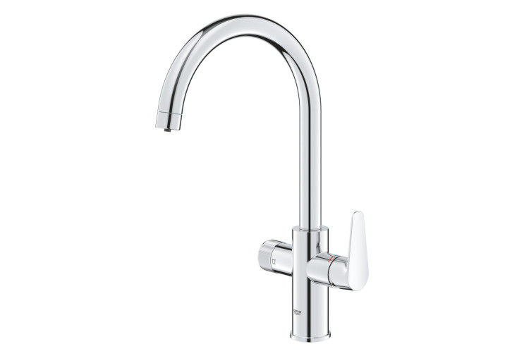 Змішувач для кухні Grohe Blue Pure BauCurve для подачі технічної та фільтрованої води (30580000) 30580000 Змішувач для кухні Grohe Blue Pure BauCurve для подачі технічної та фільтрованої води (30580000) 30580000