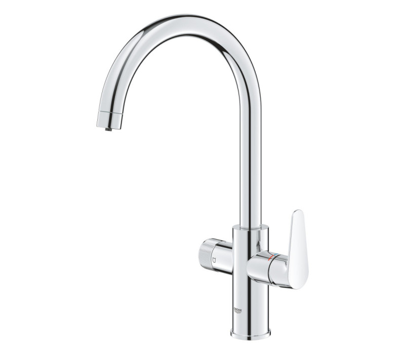 Змішувач для кухні Grohe Blue Pure BauCurve для подачі технічної та фільтрованої води (30580000) Змішувач для кухні Grohe Blue Pure BauCurve для подачі технічної та фільтрованої води (30580000)