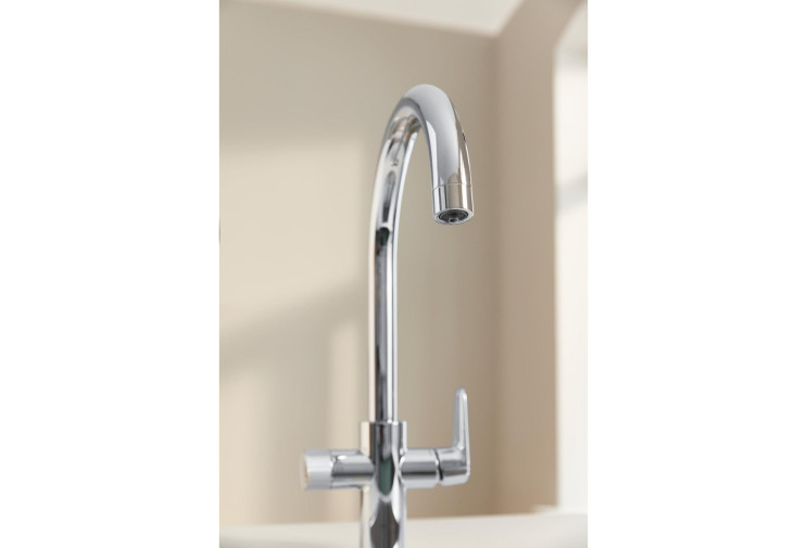 Змішувач для кухні Grohe Blue Pure BauCurve для подачі технічної та фільтрованої води (30580000) 30580000 Змішувач для кухні Grohe Blue Pure BauCurve для подачі технічної та фільтрованої води (30580000) 30580000