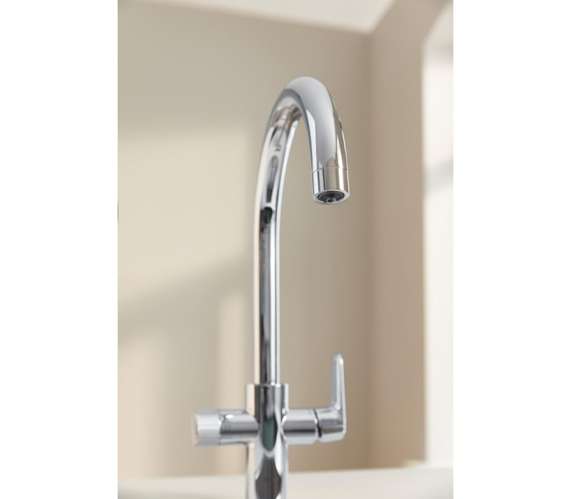 Змішувач для кухні Grohe Blue Pure BauCurve для подачі технічної та фільтрованої води (30580000) Змішувач для кухні Grohe Blue Pure BauCurve для подачі технічної та фільтрованої води (30580000)