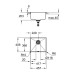 Мийка для кухні Grohe 457 x 406 мм, Granite Black (31653ap0) 31653AP0