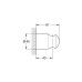 Настенный держатель для ручного душа Grohe Tempesta (28605001) 28605001