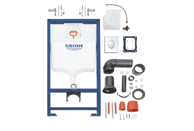 Комплект 3-в-1 для унітазу Grohe Rapid SL (кнопка Skate Air) + 37131000 (38721001) 38721001