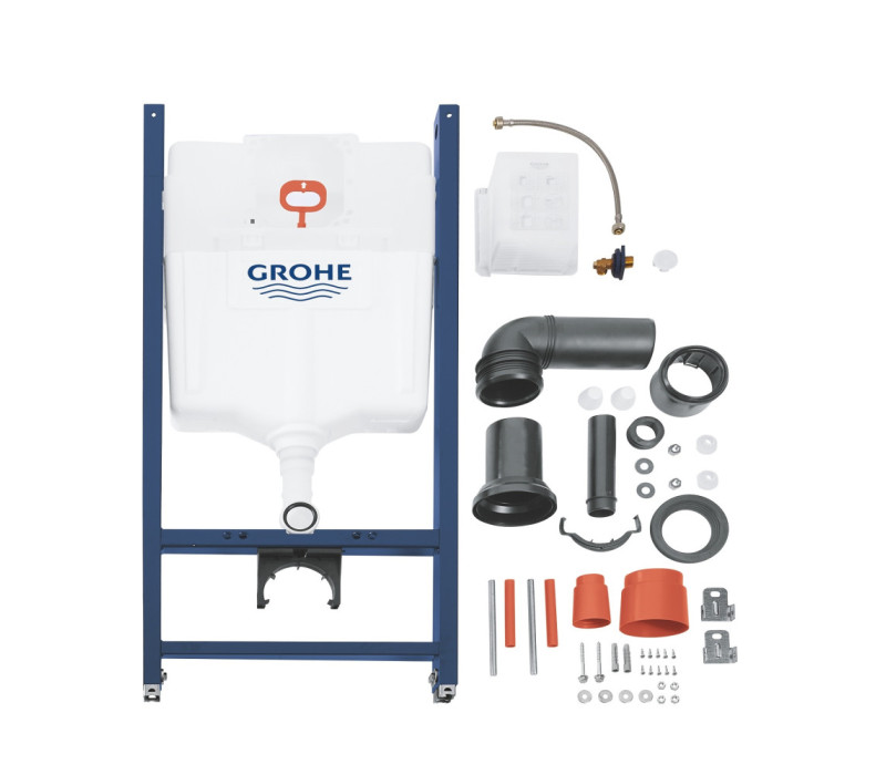 Система інсталяції для унітазу Grohe Rapid SL (1,13 м) з підключеннями (38840000) Система інсталяції для унітазу Grohe Rapid SL (1,13 м) з підключеннями (38840000)
