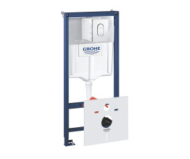 Комплект 4-в-1 для підвісного унітазу Grohe Rapid SL (кнопка Arena Cosmopolitan) (38929000) Комплект 4-в-1 для підвісного унітазу Grohe Rapid SL (кнопка Arena Cosmopolitan) (38929000)
