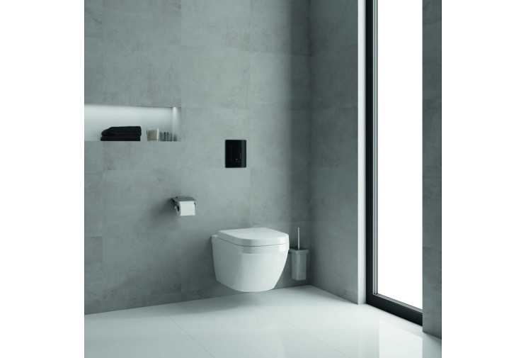 Комплект 3-в-1 Grohe Rapid SL для підвісного унітазу (кнопка Skate Cosmopolitan чорний глянець) (39940000) 39940000