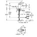Смеситель однорычажный Grohe Eurostyle для биде s-размера (33565LS3) 33565LS3