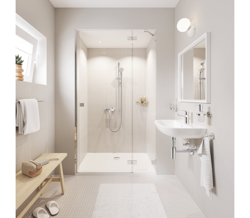 Змішувач одноважільний Grohe BauLoop New Для Душу (23634001) Змішувач одноважільний Grohe BauLoop New Для Душу (23634001)