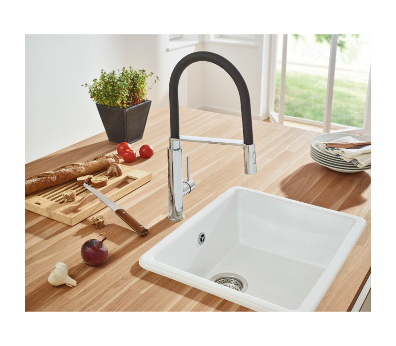Змішувач одноважільний Grohe Concetto для мийки (31491000) Змішувач одноважільний Grohe Concetto для мийки (31491000)