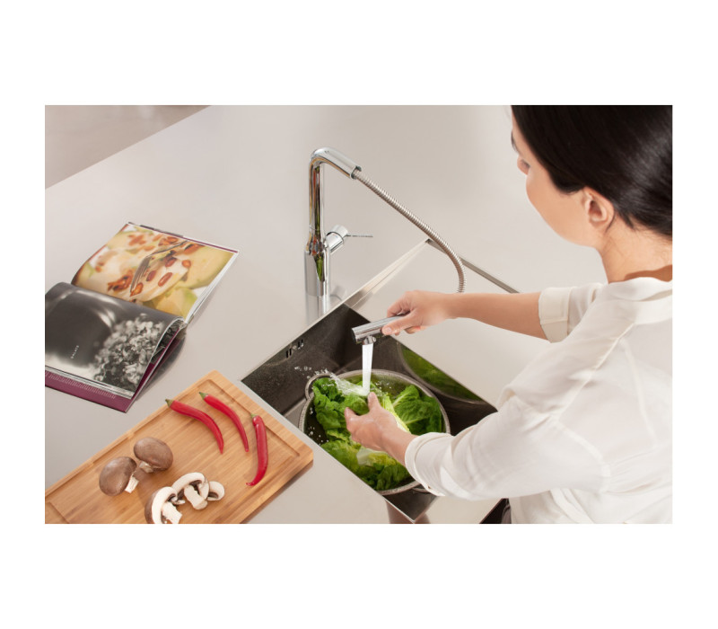 Змішувач одноважільний Grohe Essence для мийки (30270000) Змішувач одноважільний Grohe Essence для мийки (30270000)
