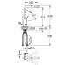 Смеситель однорычажный Grohe Essence для мойки (30270000) 30270000